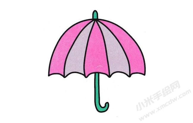雨傘簡筆畫分步繪制圖示06.jpg