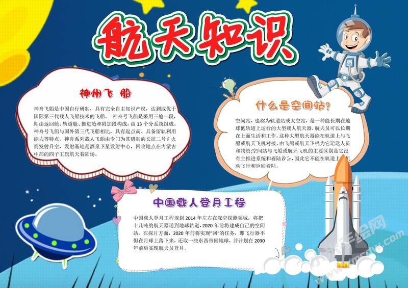航天知識手抄報(bào)模板有字版.jpg