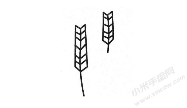 麥子簡(jiǎn)筆畫(huà)分步繪制圖示03.jpg