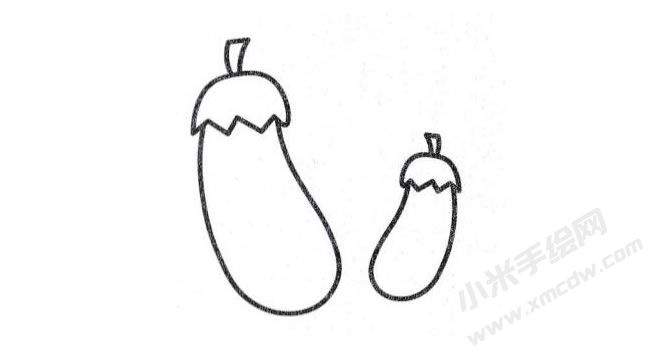 茄子簡(jiǎn)筆畫分步繪制圖示05.jpg