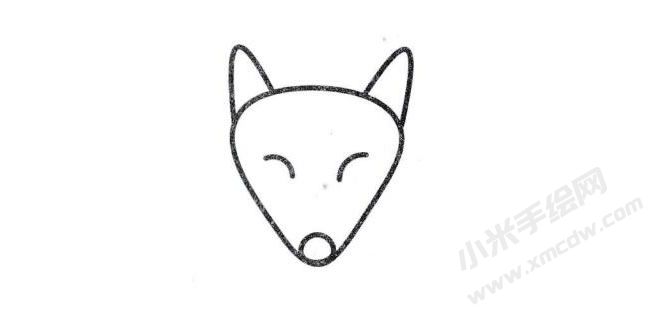 簡(jiǎn)筆畫狐貍分步畫法圖示03.jpg