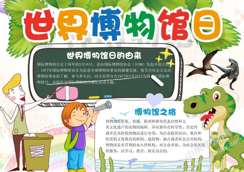 世界博物館日手抄報(bào)模板有字版.jpg