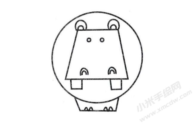 簡(jiǎn)筆畫河馬畫法步驟圖示05.jpg