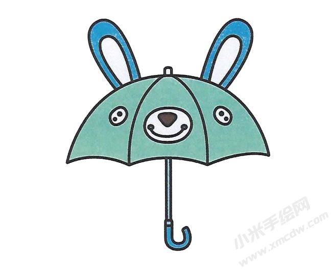 簡筆畫雨傘畫法步驟圖示04.jpg