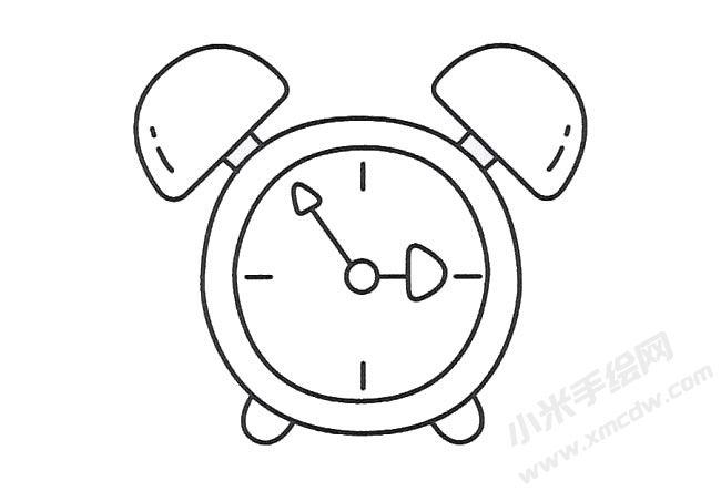 簡(jiǎn)筆畫鬧鐘畫法步驟圖示03.jpg