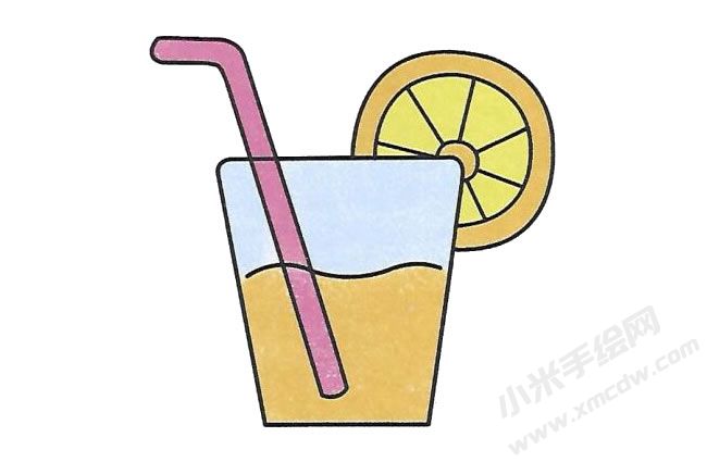 飲料簡筆畫繪制步驟圖示04.jpg