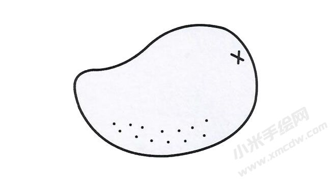 簡(jiǎn)筆畫芒果畫法步驟圖示03.jpg