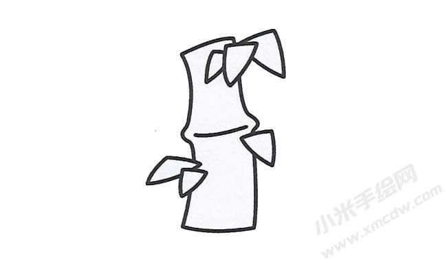 簡(jiǎn)筆畫竹子畫法步驟圖示02.jpg