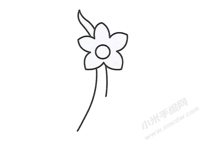簡筆畫蘭花畫法步驟圖示01.jpg