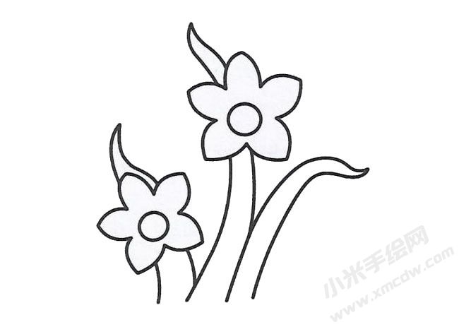 簡筆畫蘭花畫法步驟圖示03.jpg