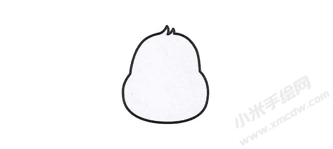 簡(jiǎn)筆畫猩猩畫法步驟圖示01.jpg