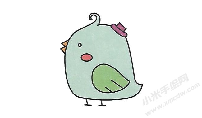 簡(jiǎn)筆畫(huà)小鳥(niǎo)畫(huà)法步驟圖示06.jpg