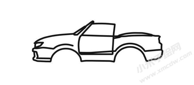 敞篷車簡(jiǎn)筆畫分步繪制圖示03.jpg