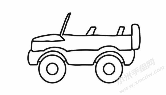 敞篷吉普車簡筆畫分步繪制圖示04.jpg