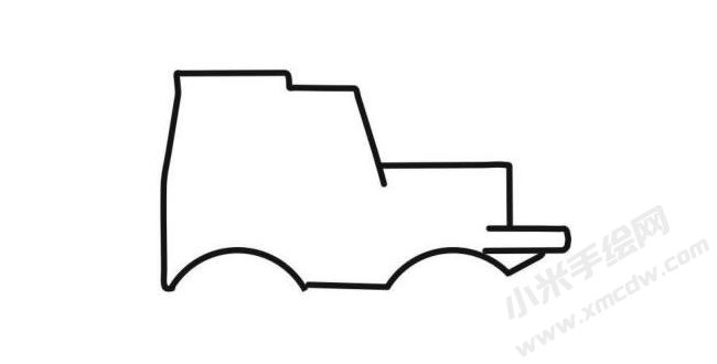 越野車簡筆畫分步繪制圖示01.jpg