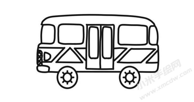 中巴車簡筆畫分步繪制圖示06.jpg