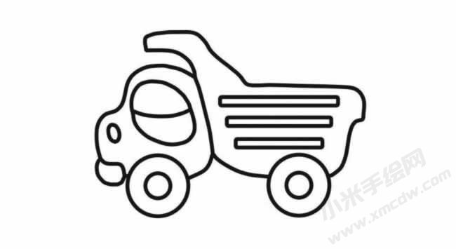 渣土車簡筆畫分步繪制圖示06.jpg