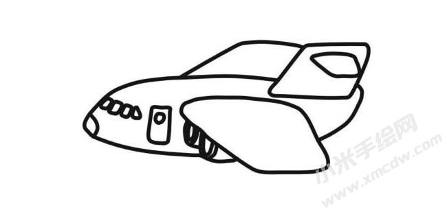 運(yùn)輸機(jī)簡筆畫分步繪制圖示06.jpg