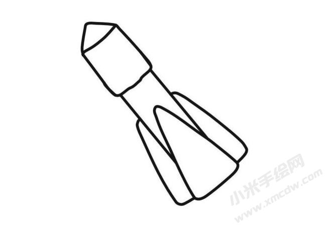 簡筆畫火箭分步繪制圖示04.jpg