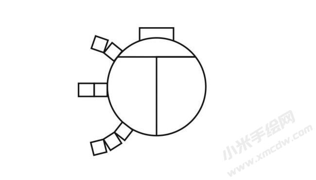 簡(jiǎn)筆畫七星瓢蟲(chóng)用圖形分步繪制圖示03.jpg