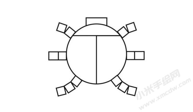簡(jiǎn)筆畫七星瓢蟲(chóng)用圖形分步繪制圖示04.jpg