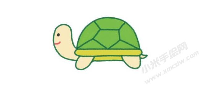 烏龜幼兒簡(jiǎn)筆畫分步畫法圖示04.jpg