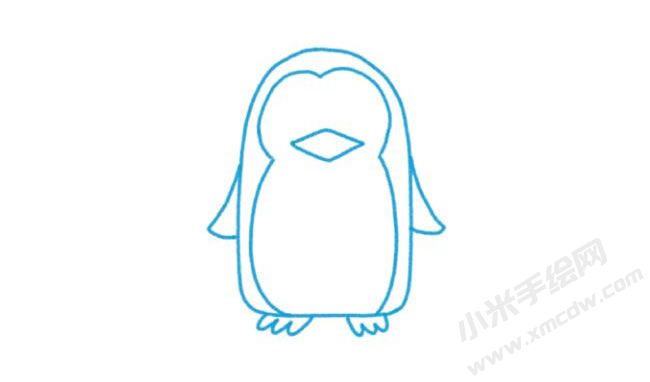 企鵝幼兒簡(jiǎn)筆畫分步畫法圖示03.jpg