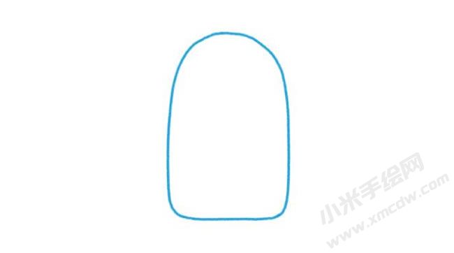 企鵝幼兒簡(jiǎn)筆畫分步畫法圖示01.jpg