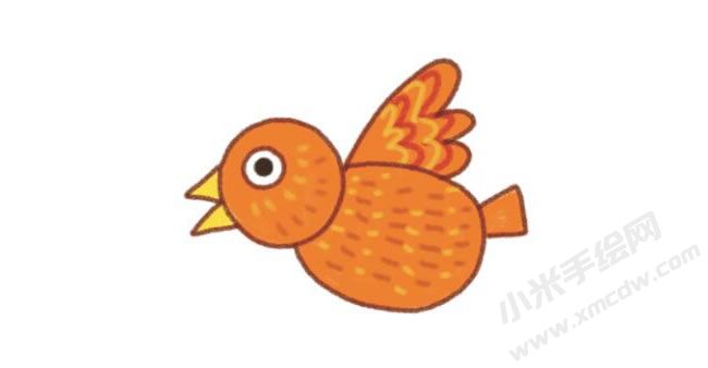 小鳥幼兒簡筆畫分步畫法圖示04.jpg