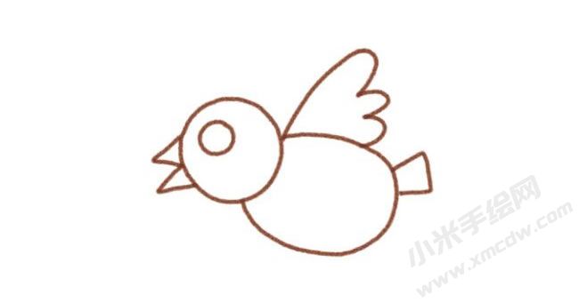 小鳥幼兒簡筆畫分步畫法圖示03.jpg