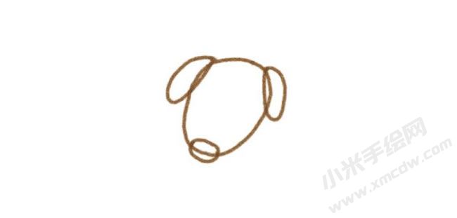 小狗幼兒簡(jiǎn)筆畫分步畫法圖示02.jpg