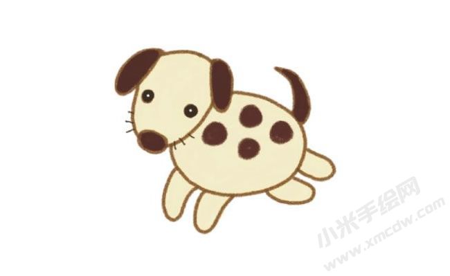 小狗幼兒簡(jiǎn)筆畫分步畫法圖示04.jpg