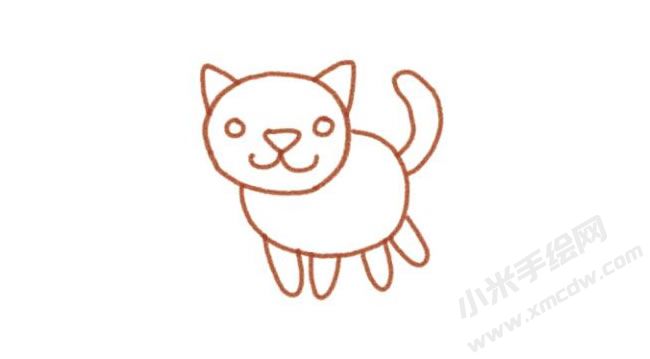 小貓幼兒簡(jiǎn)筆畫分步畫法圖示03.jpg