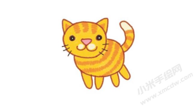 小貓幼兒簡(jiǎn)筆畫分步畫法圖示04.jpg