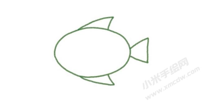 鯉魚幼兒簡筆畫分步畫法圖示02.jpg