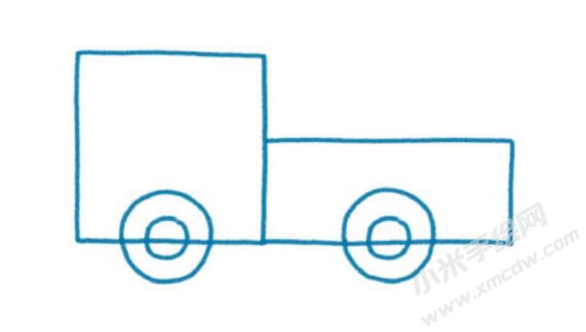 卡車幼兒簡筆畫分步畫法圖示03.jpg