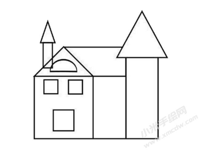 鬼屋簡(jiǎn)筆畫(huà)分步畫(huà)法圖示03.jpg