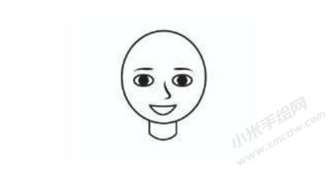 女廚師幼兒簡(jiǎn)筆畫分步畫法圖示01.jpg