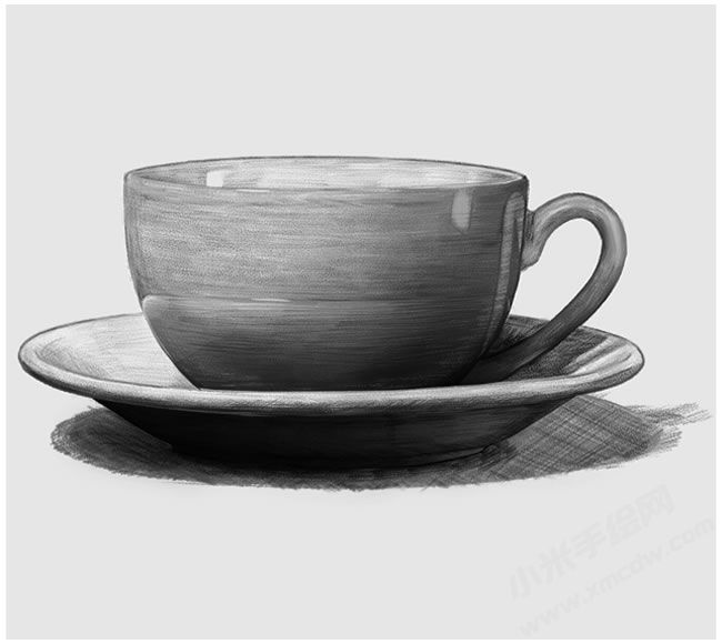素描茶杯的畫法步驟圖示04.jpg