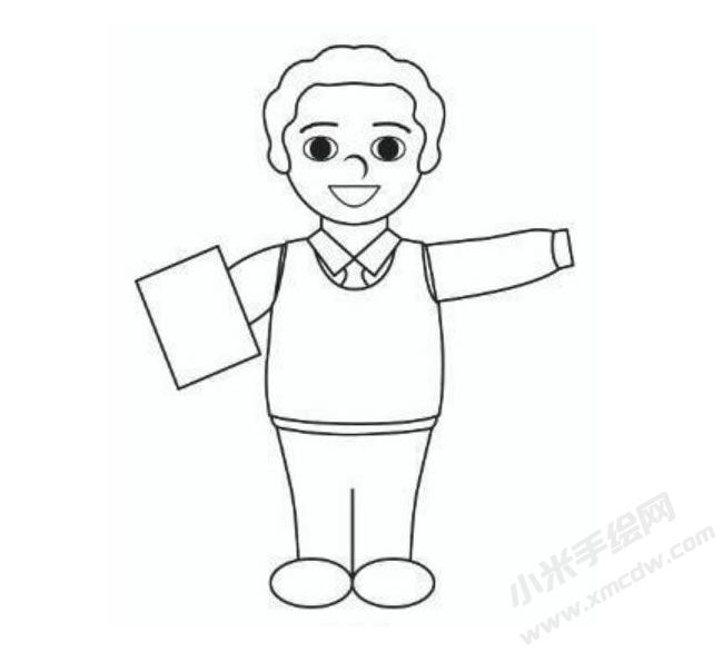 數(shù)學(xué)老師簡筆畫分步繪制圖示03.jpg