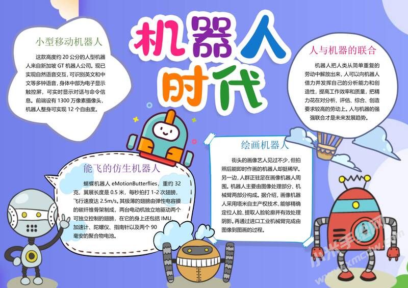 機(jī)器人時(shí)代手抄報(bào)內(nèi)容模板有字版.jpg