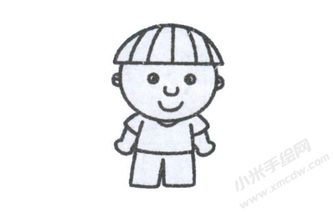 簡筆畫男孩畫法步驟圖示04.jpg
