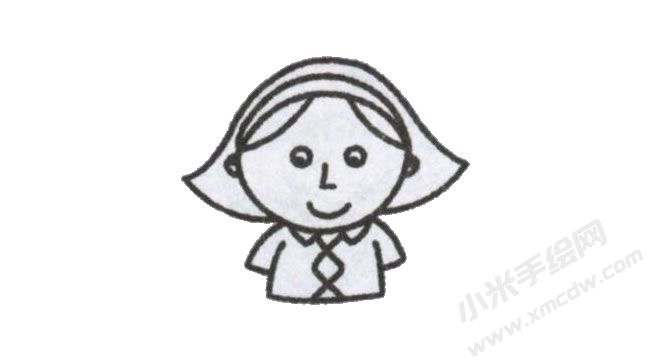 簡(jiǎn)筆畫(huà)媽媽畫(huà)法步驟圖示03.jpg