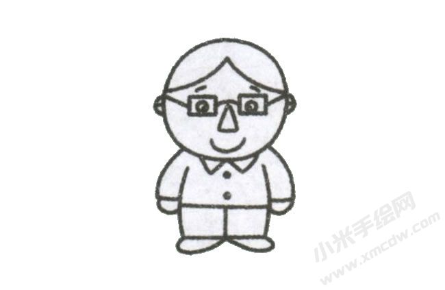 簡(jiǎn)筆畫(huà)爸爸畫(huà)法步驟圖示05.jpg