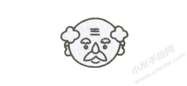 簡(jiǎn)筆畫(huà)爺爺畫(huà)法步驟圖示01.jpg