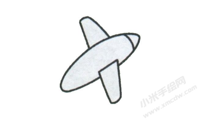 簡(jiǎn)筆畫飛機(jī)畫法步驟圖示03.jpg