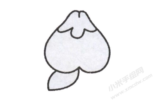 桃子幼兒簡(jiǎn)筆畫繪制步驟圖示03.jpg