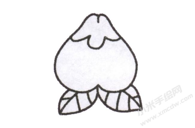 桃子幼兒簡(jiǎn)筆畫繪制步驟圖示05.jpg