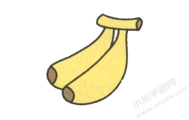 香蕉幼兒簡(jiǎn)筆畫(huà)繪制步驟圖示06.jpg
