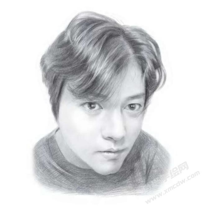時尚男生素描畫法步驟圖示07.jpg